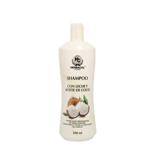 Shampoo with Milk and Coconut Oil